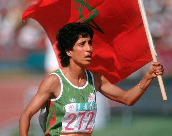 Nawal El Moutawakel - Athletics Podium